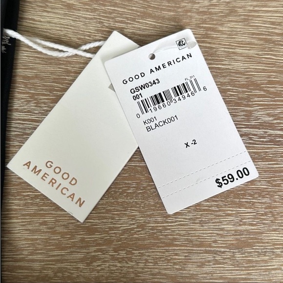 Good American Good Waist Bikini Bottom Size Medium - Picture 5 of 5